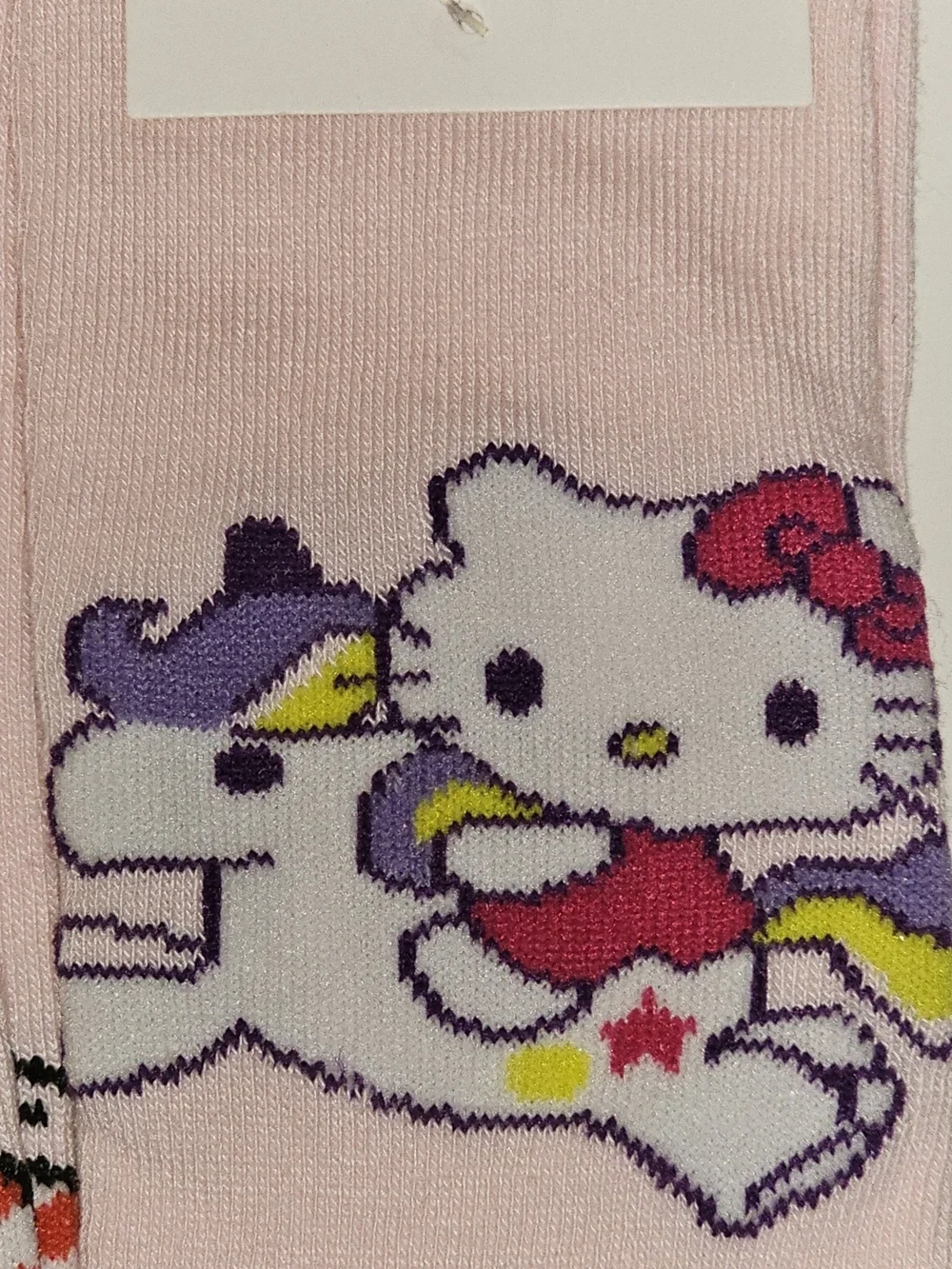 Kids Pink Hello Kitty Socks. Set Of 4